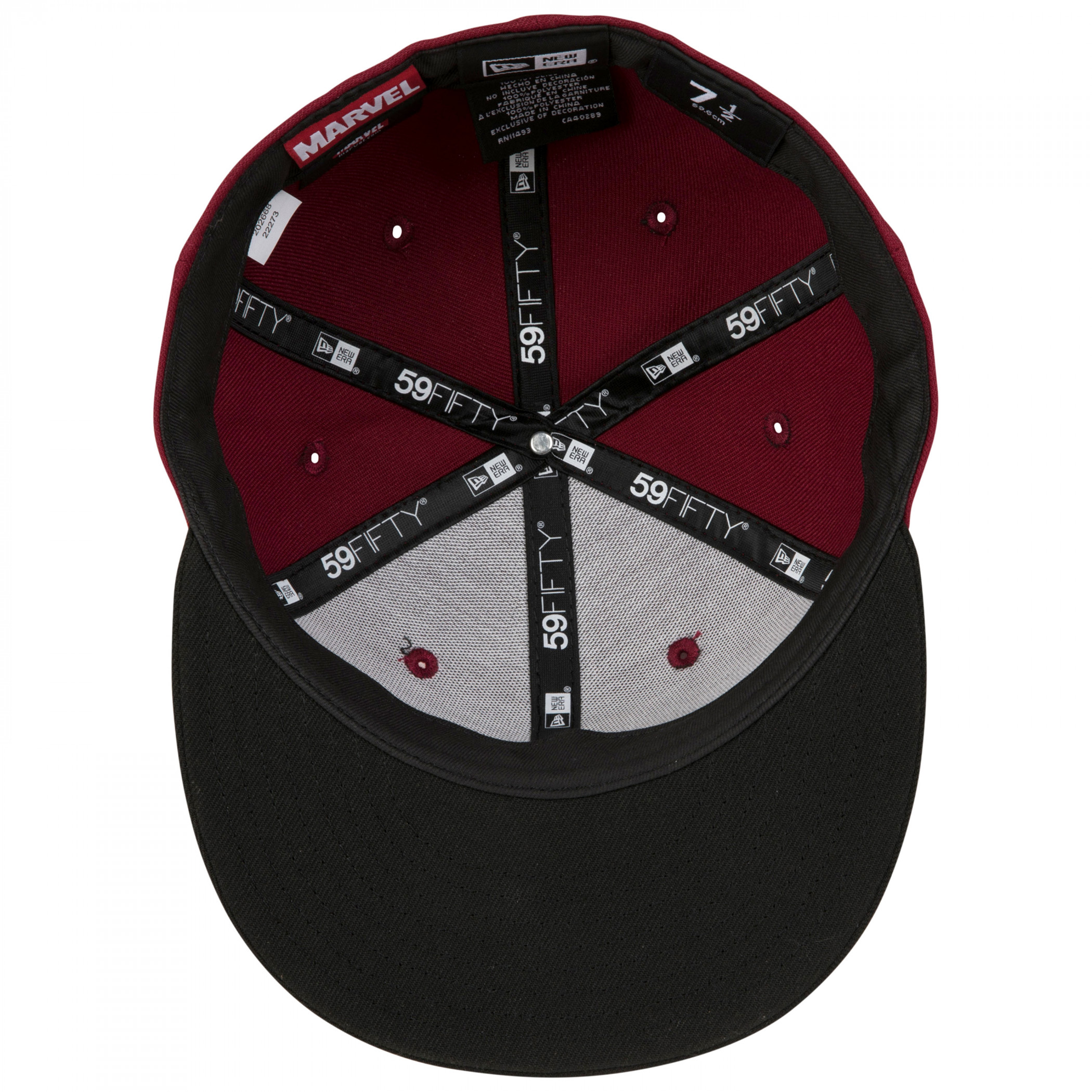 Daredevil Black Brim New Era 59Fifty Fitted Hat